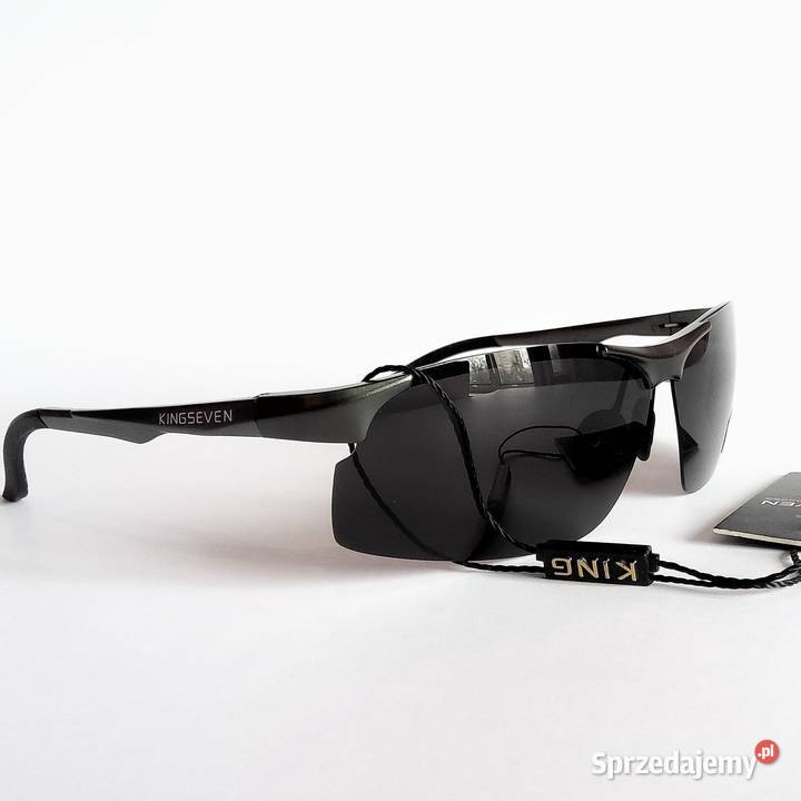OKULARY PRZECIWSŁONECZNE BLACK GUN BLACK Dla mężczyzn Mysłowice