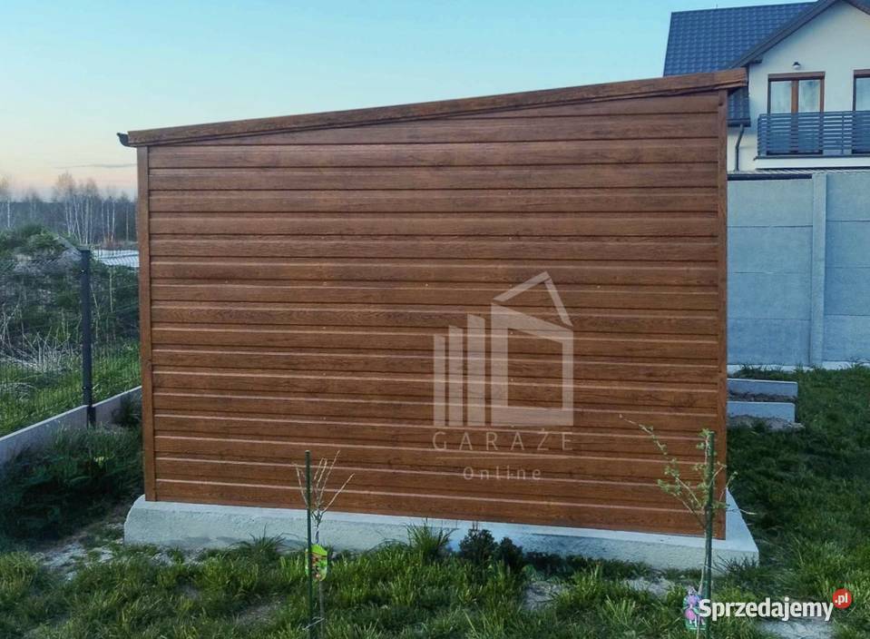 Schowek Domek Ogrodowy 4x3m Drzwi 2x Okno Otwock