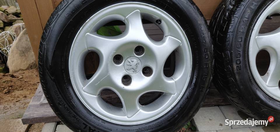 Felgi alumioniowe alufelgi 15 4x108 Peugeot aluminiowe podkarpackie Wysoka Strzyżowska