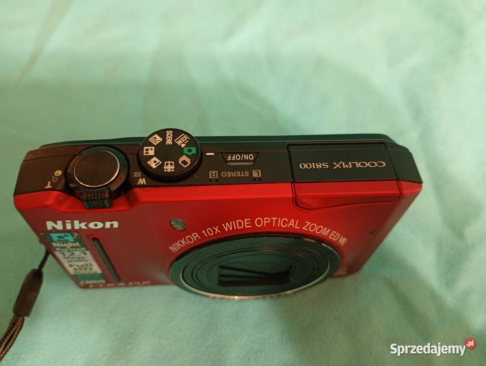 Świetna cyfrówka Nikon Coolpix S8100 Bordowe Katowice