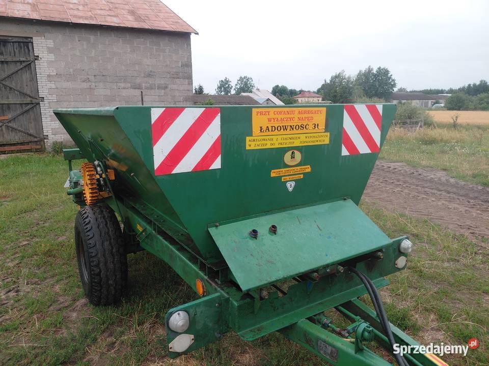 Sprzedam rozsiewacz wapna 3t łańcuchowy mazowieckie Węgrów