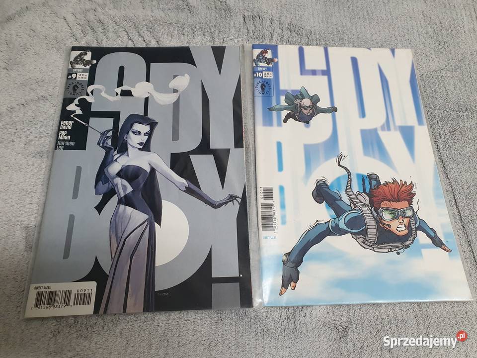 Manga Spy Boy 11 komiksów Marvel Manga USA Amerykańskie Gdynia