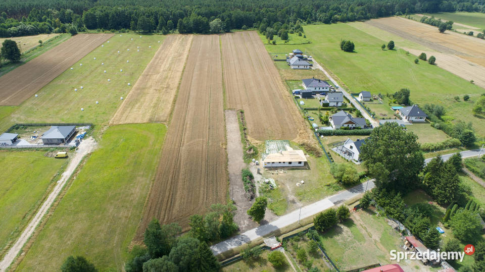 Działki budowlane 1000m2 13 granic Wwy Sprzedaż mazowieckie Krubki-Górki