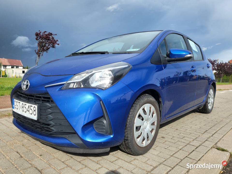 Toyota Yaris z 2018 roku 10 Benzyna LPG Starogard Gdański