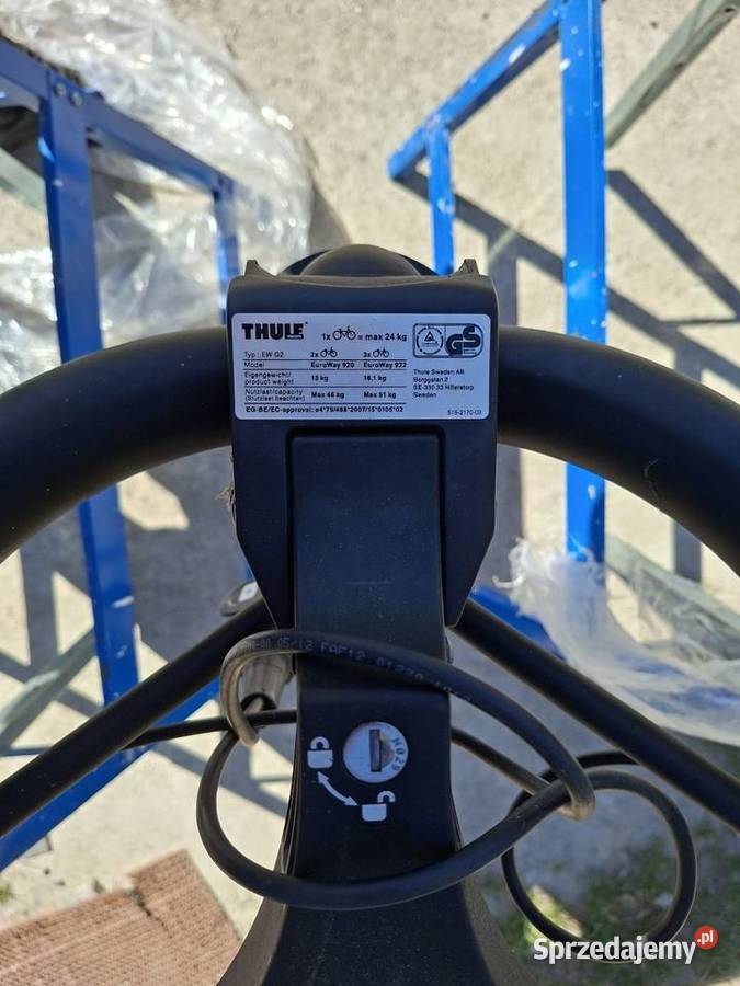 Bagażnik Thule G2 na trzy rowery wielkopolskie
