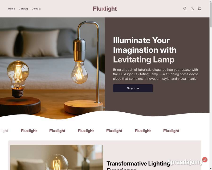 Premiumowy sklep internetowy z lewitującymi