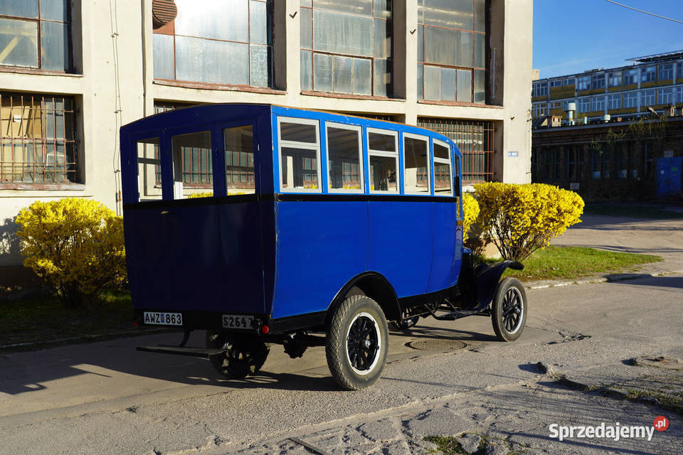 Ford T Bus Autobus 1923 Unikat w takiej Zgierz