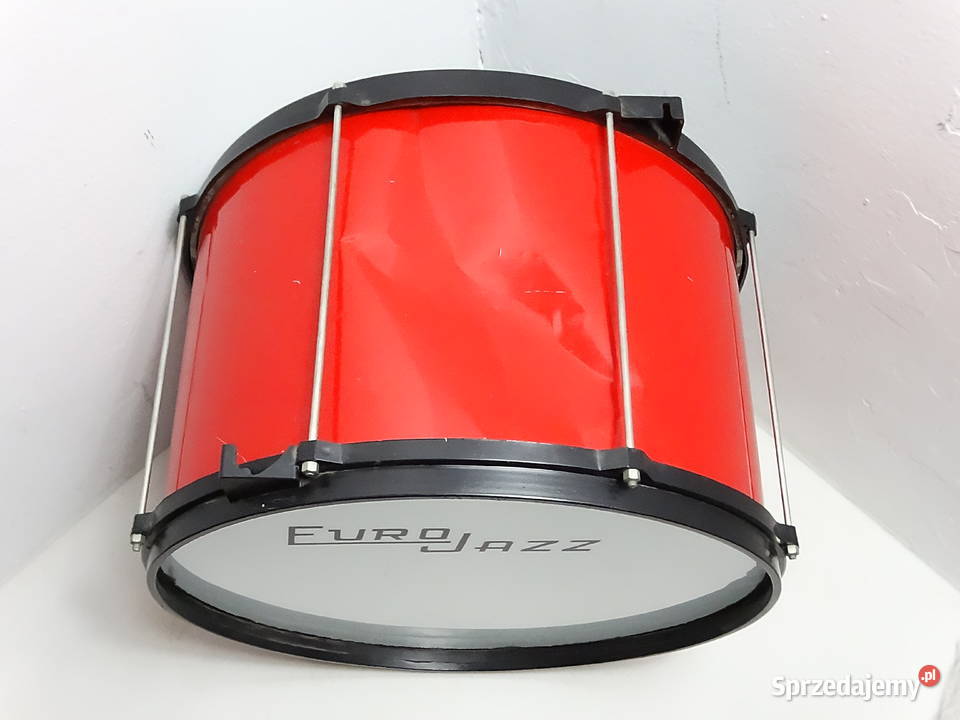 Czerwony Bęben Basy Centrala Instrument Muzyczny Biłgoraj