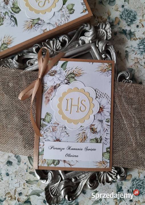 Zaproszenie Komunia Ryki