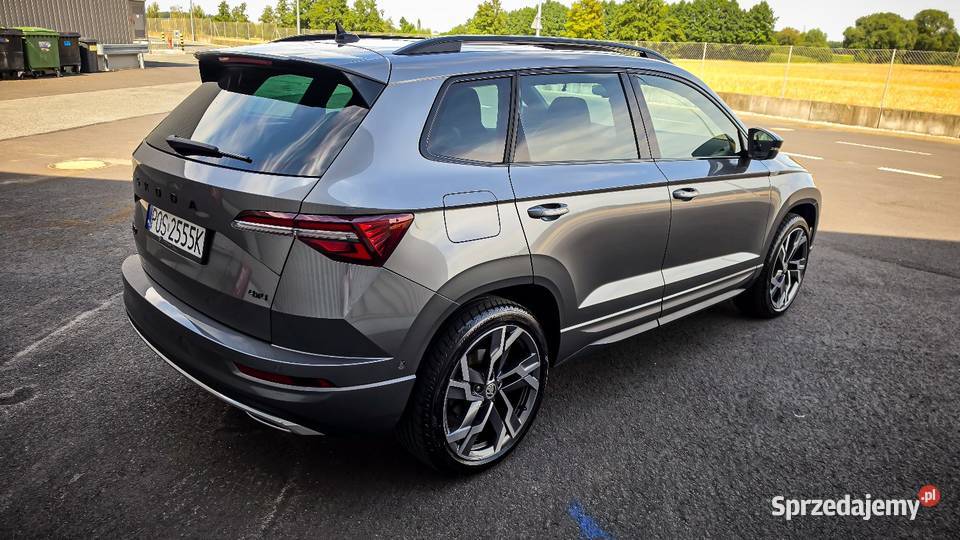 Skoda Karoq 20 TSI 190 4x4 Sportline Mega kurtyny powietrzne Ostrów Wielkopolski