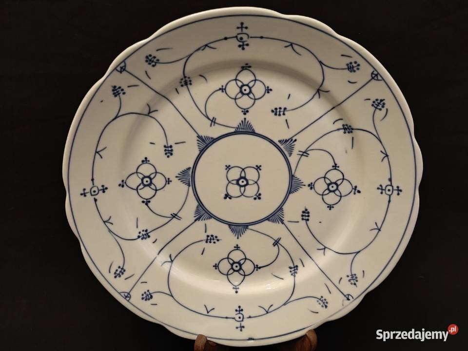 Talerz kolekcjonerski wzór słomkowy Chełm