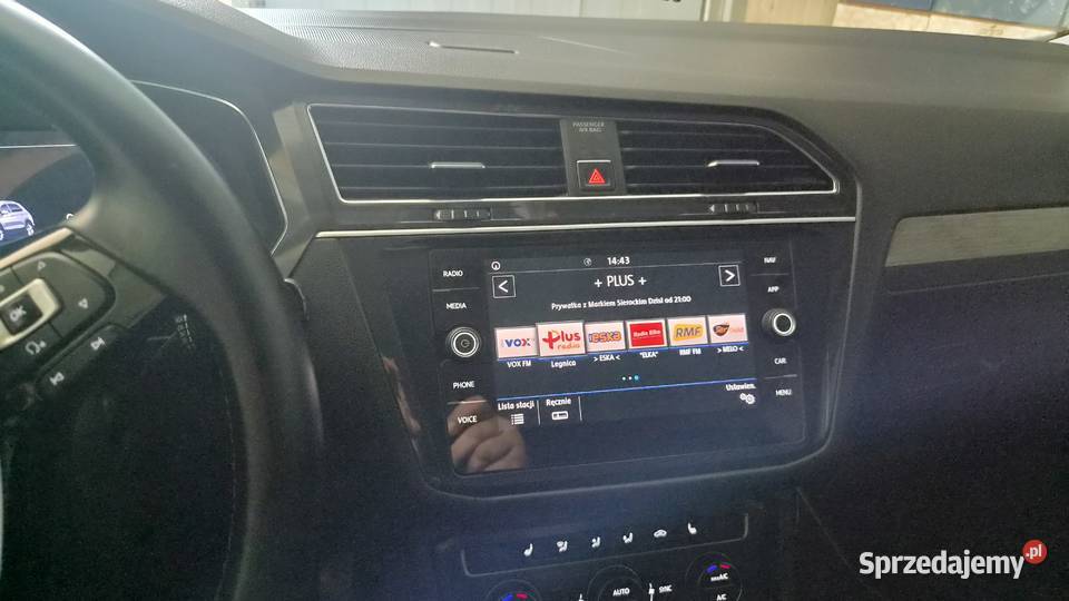 Volkswagen Tiguan Allspace 14 Edycja limited gniazdo USB