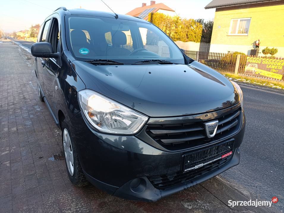 Dacia Lodgy 16 benzyna 2013r udok przebieg 83KM śląskie Lgota-Mokrzesz