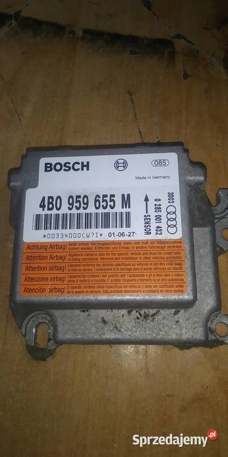 A6 C5 Sensor poduszek powietrznych Lubin