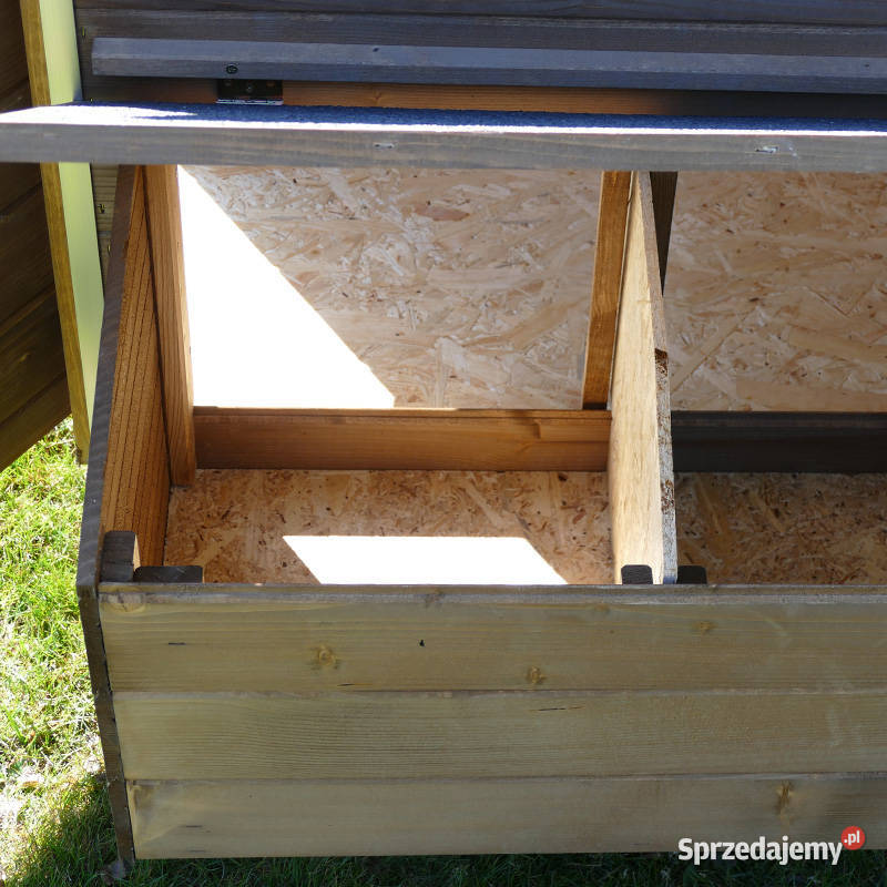 Kurnik Rocky IV z podwójnym parkiem okno Trzemeśnia