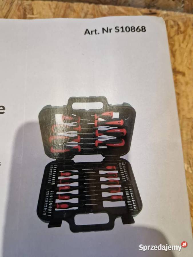 Zestaw śrubokrętów i bitów w walizce Silver 58 Głogowa