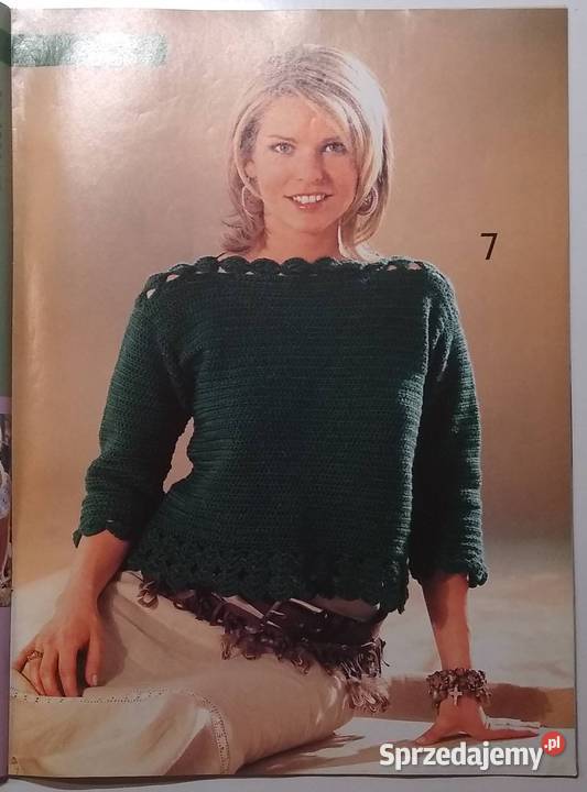 Swetry 22004 szydełko druty Rok wydania 2004 Gdańsk