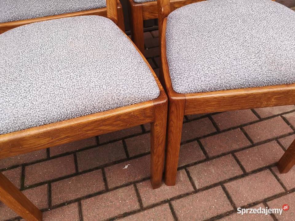 Krzesła ARTDECO Politura 6 Sztuk Stare Antyk Swarzędz