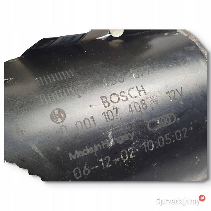 ROZRUSZNIK Opel Meriva A 14 16V bosch 0001107408 osobowe Motoryzacja Chełm