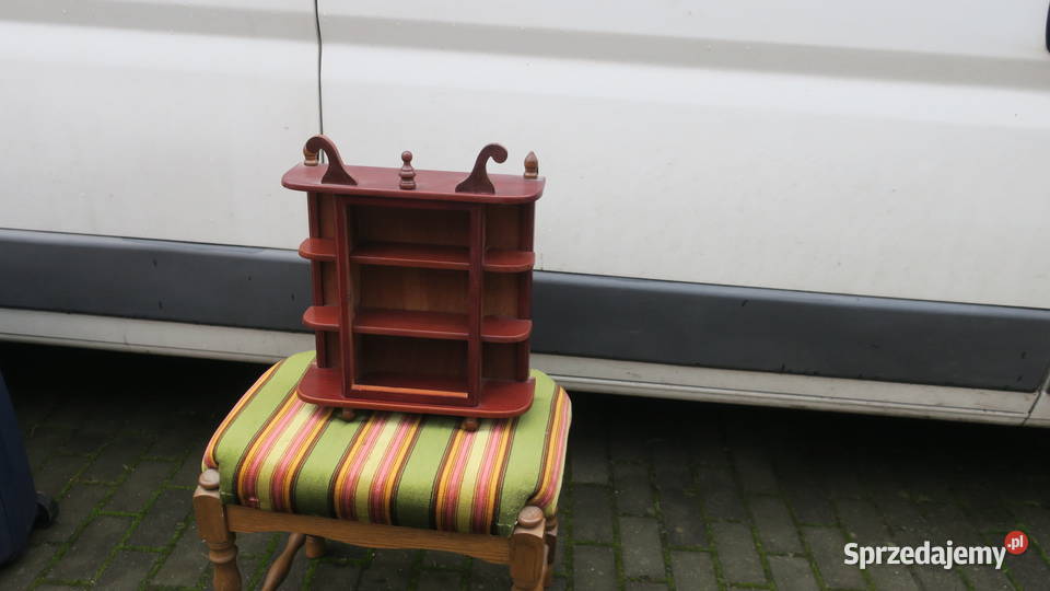 Półeczka wisząca drewniana Wrzosowo