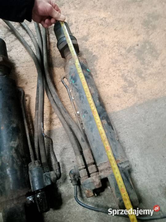 Siłownik hydrauliczny 2 stłok 50mm cylinder 80mm Probostwo Górne