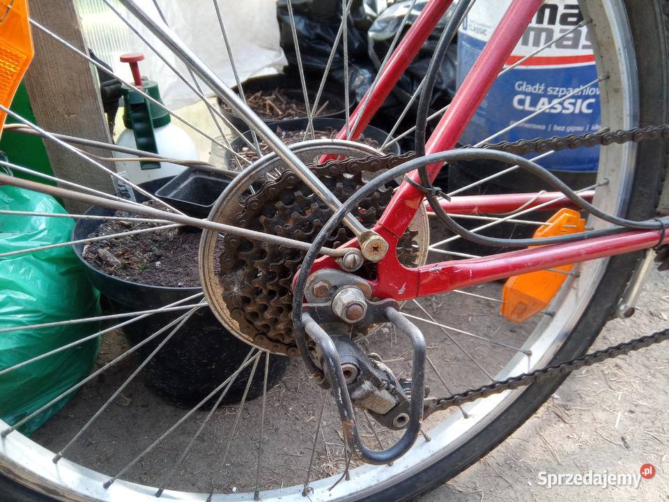Rower w stanie PRL Jubilat Skawina