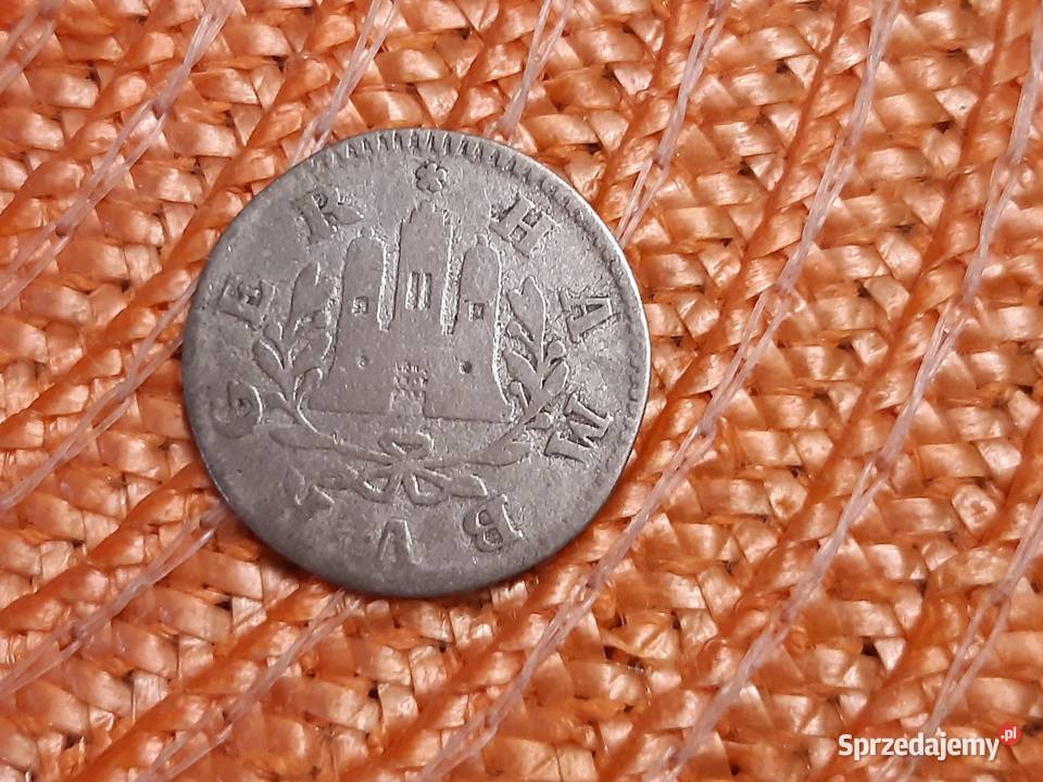 moneta srebrna Wolnego Miasta Hamburg z 1758r Numizmatyka Łomża