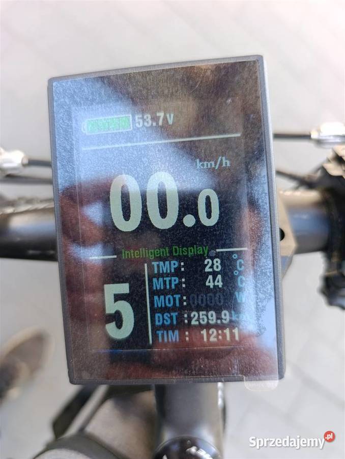 Rower elektryczny ebike 1500 wat Zasięg 100 Gąbin sprzedam