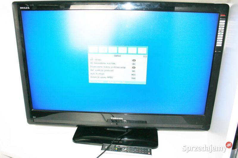 TV 37 Full HD Toshiba Regza z podstawą i pilotem 37cale Warszawa sprzedam