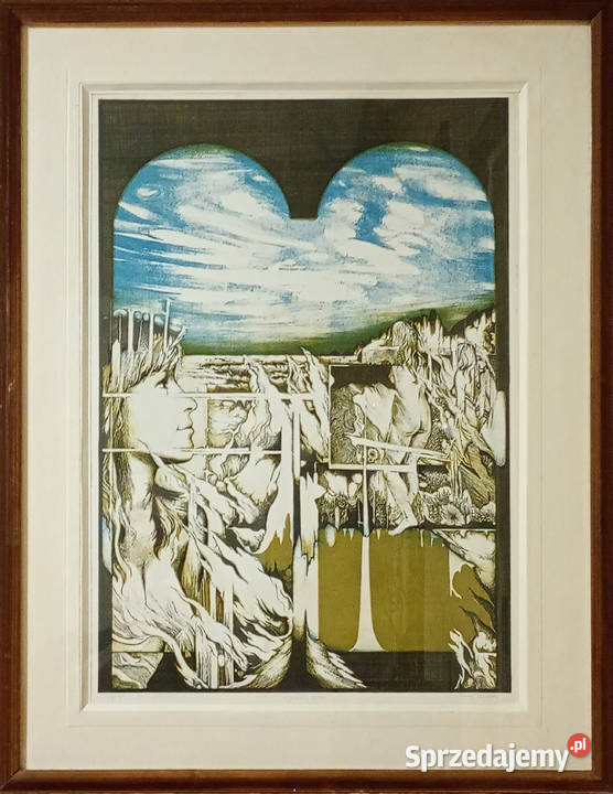 Edward Habdas grafika Łódź