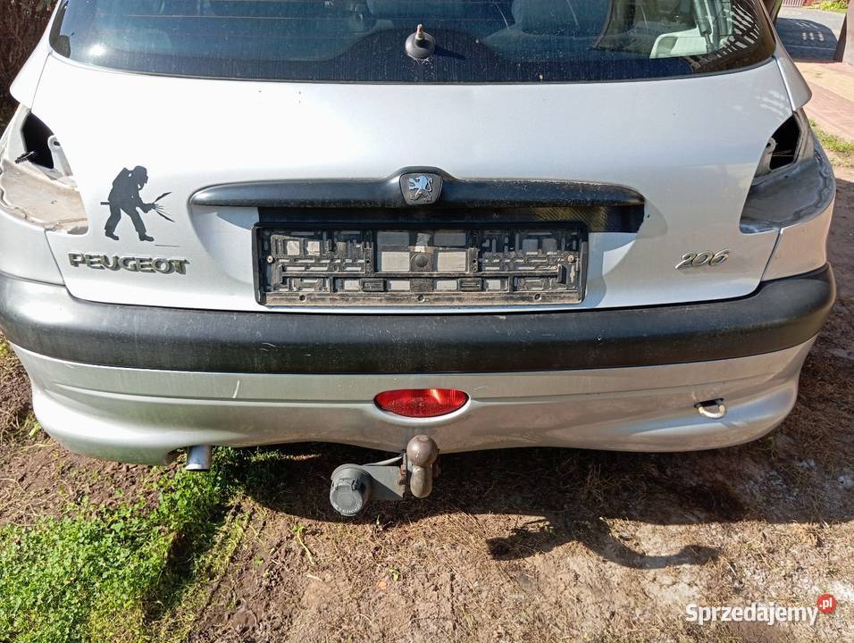 Klapa bagażnika Peugeot 206 przed lift świętokrzyskie Starachowice