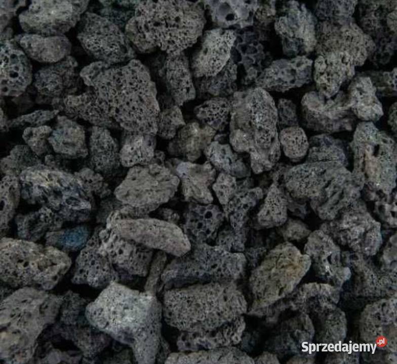 CZARNA LAWA WULKANICZNA Black Volcano Stone mazowieckie Warszawa sprzedam