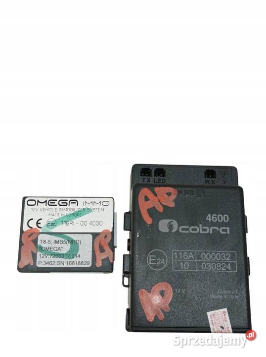 MODUŁ CENTRALKA ALARMU COBRA 4600 116RI004000 Rok produkcji 2015
