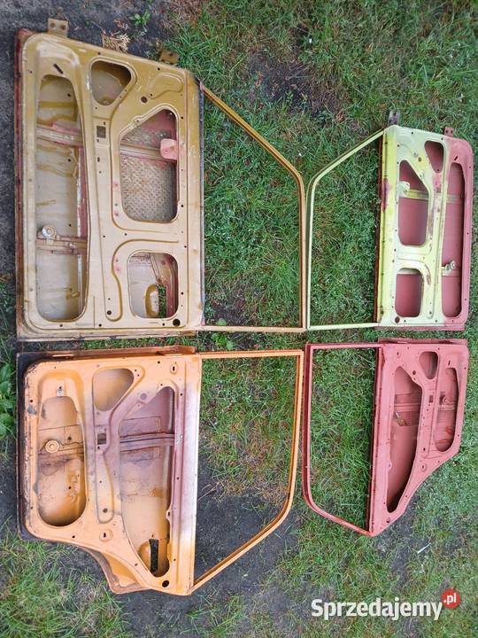 Komplet zdrowych drzwi fiat 125p 4 Warszawa