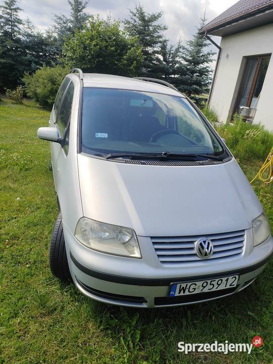 Volkswagen Sharan 19 automat diesel mazowieckie Garwolin