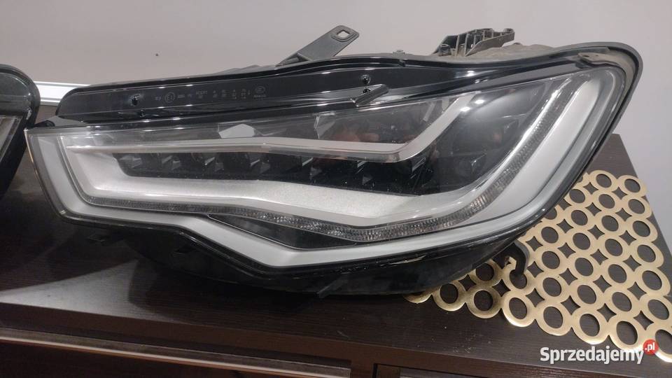 Audi A6 C7 lampa lewa full led 2013 Motoryzacja