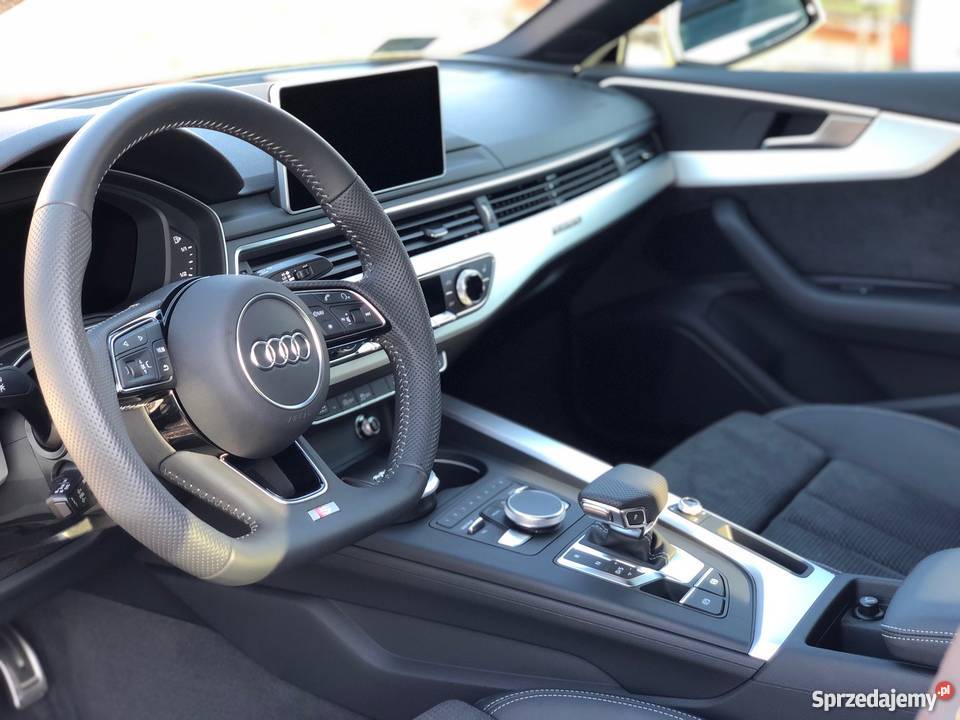 Cesja Leasingu Audi A5 2018r niebieski Samochody osobowe opolskie Opole