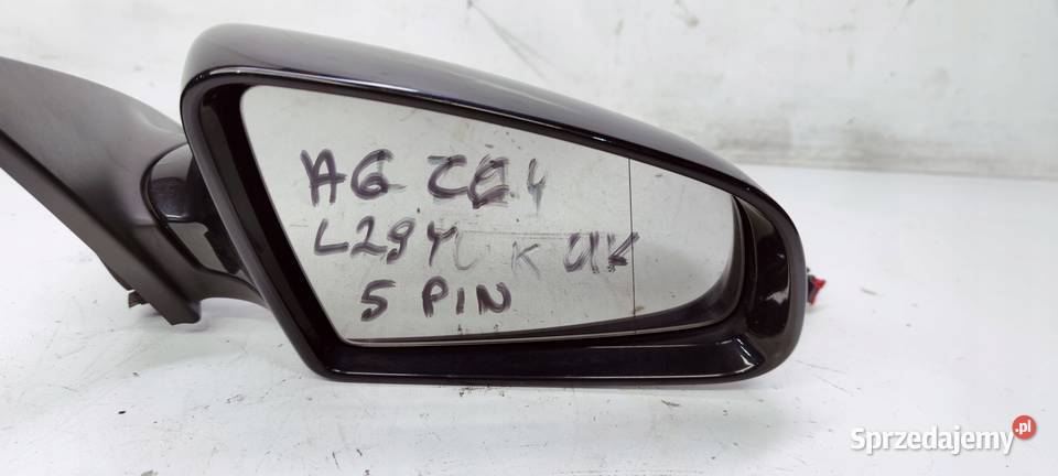 LUSTERKO PRAWE AUDI A6 C6 LZ9Y 5 PIN UK osobowe śląskie