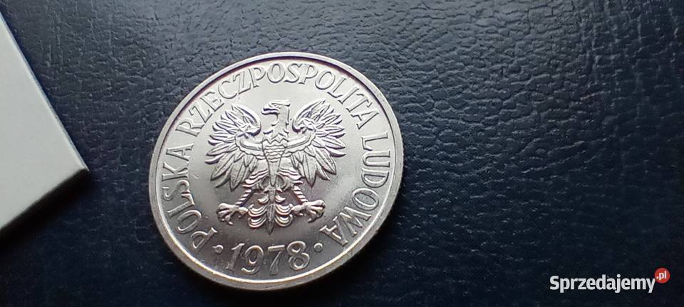 Stare monety 50 groszy 1978 PRL Polska cudo Lesko
