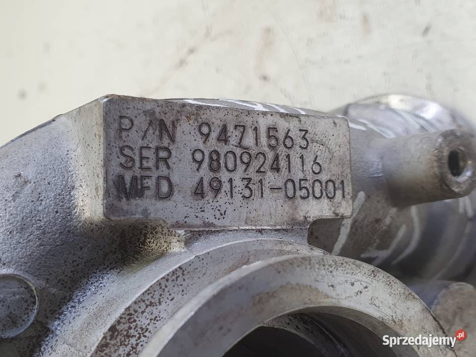 TURBOSPRĘŻARKA Volvo S80 28 T6 turbo 9471563 Turbosprężarki Rudka