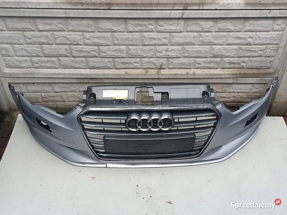 AUDI A3 8V5 ZDERZAK PRZÓD PRZEDNI SEDAN wielkopolskie Przemęt