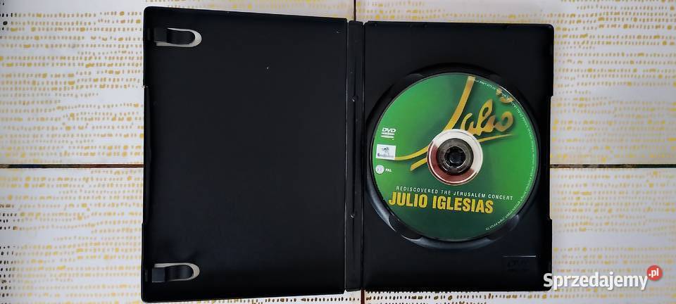Julio Iglesias The Jerusalem Concert DVD Stan Wąbrzeźno sprzedam