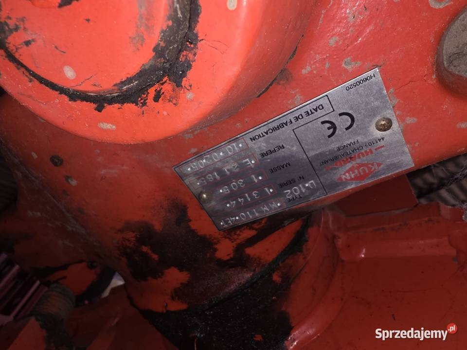 Pługi Kuhn MultiMaster 110 Maszyny uprawowe Wólka Ratajska sprzedam