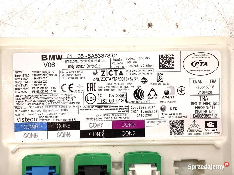 MODUŁ KOMFORTU BMW F44 5A53373 SportowyCoupe
