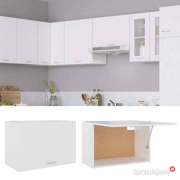 vidaXL Szafka wisząca Lyon biała 60x31x40 Warszawa