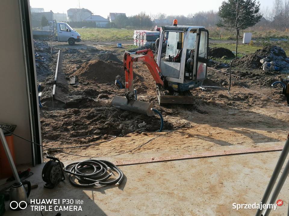 Uslugi Rybakiem Utwardzanie terenu drogi Koparka Piotrków Trybunalski