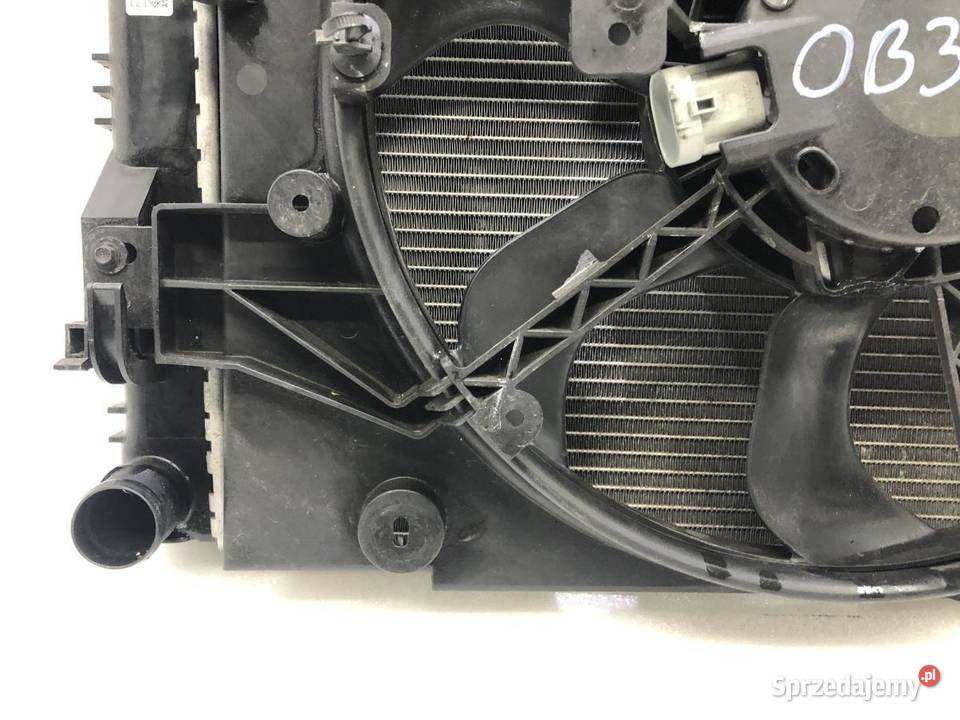 KOMPLET CHŁODNIC WENTYLATOR DACIA DUSTER I 12TCE