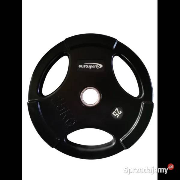 Obciążenia olimpijskie ogumowane z uchwytami Wałcz sprzedam