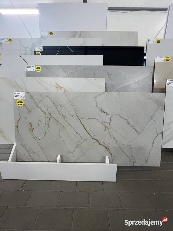 HIT CENOWY MAJESTIC CREMA 60x120 CARVING GATUNEK Płytki uniwersalne Ząbki sprzedam