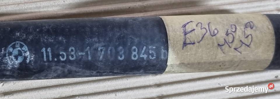Wąż przewód ukladu chłodzenia BMW E36 M50 M52 pomorskie Bolesławice